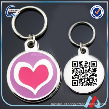 cheap personalized qr code dog tag